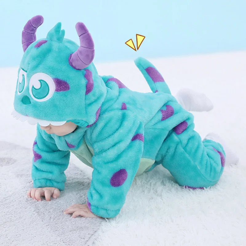 Sully Monster Newborn Costumes Halloween