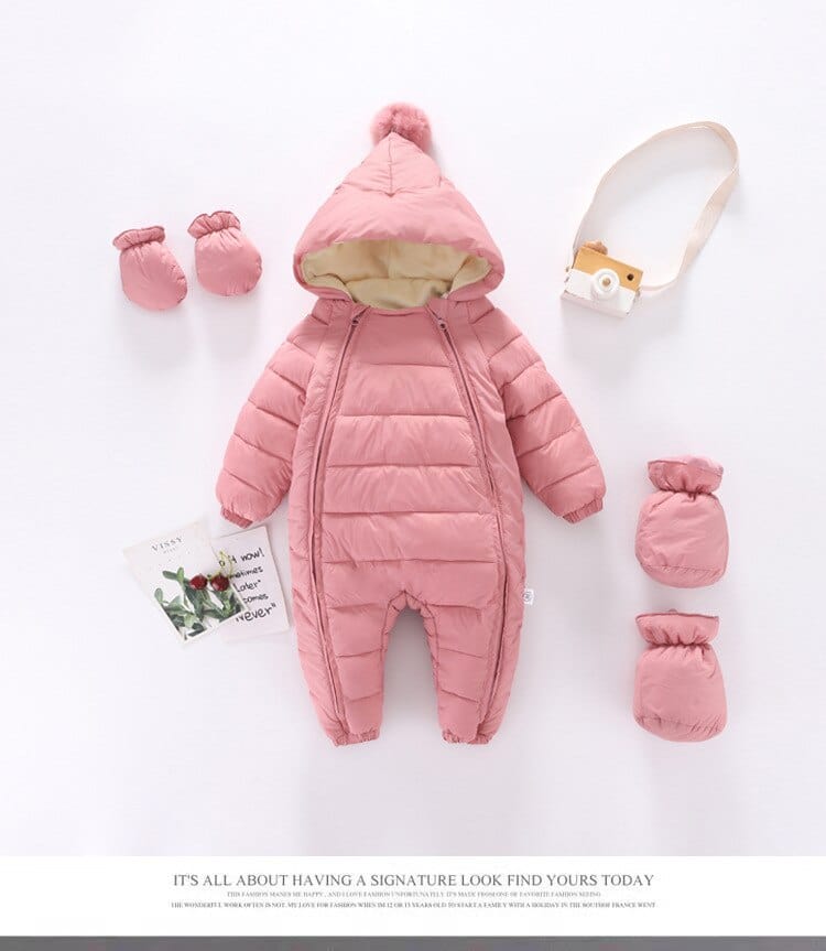 Snuggish  Winter Children Boys & Girls Jumpsuit Baby Romper