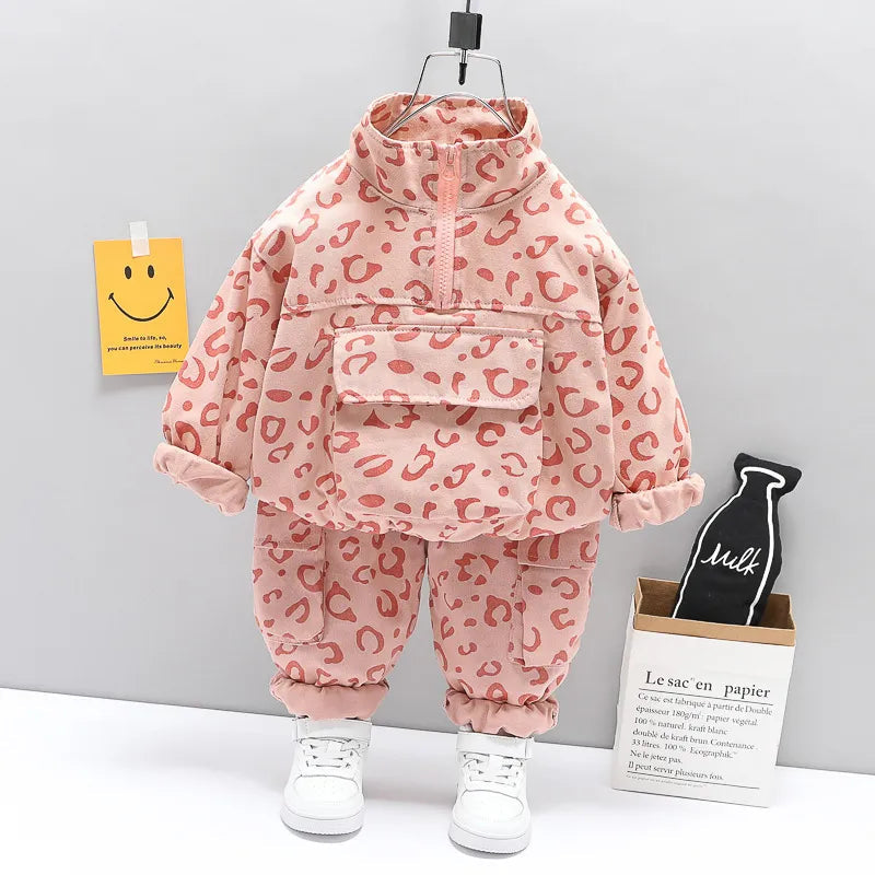 Toddler Tracksuit  (Jacket + Pants)