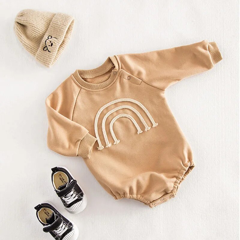 Casual Baby Rompers Long Sleeve