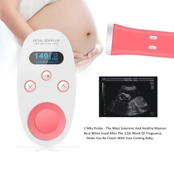 HeartbeatTrack Baby Fetal Doppler