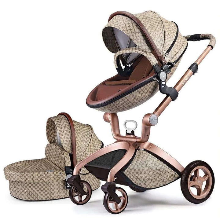 Hot Mom™ Luxurious 360° 2 in 1 Baby Stroller