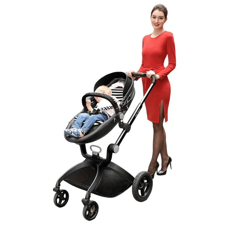 Hot Mom™ Luxurious 360° 2 in 1 Baby Stroller