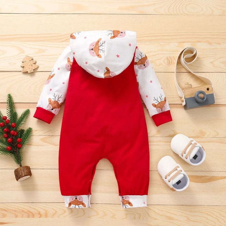 Snuggish 2025 Christmas Newborn Baby Rompers