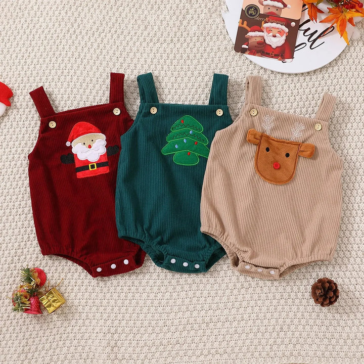 Snuggish Baby Christmas Triangle Romper