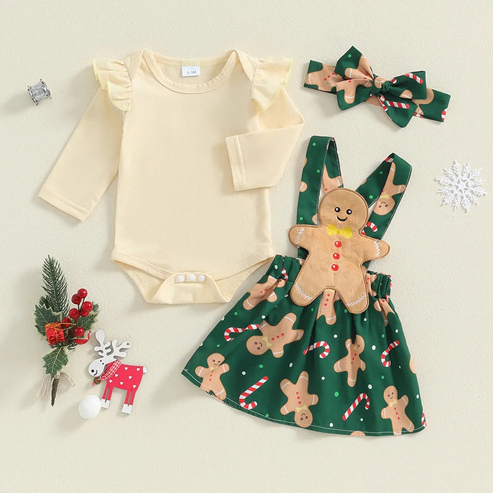 Snuggish Baby Girls Christmas Outfit