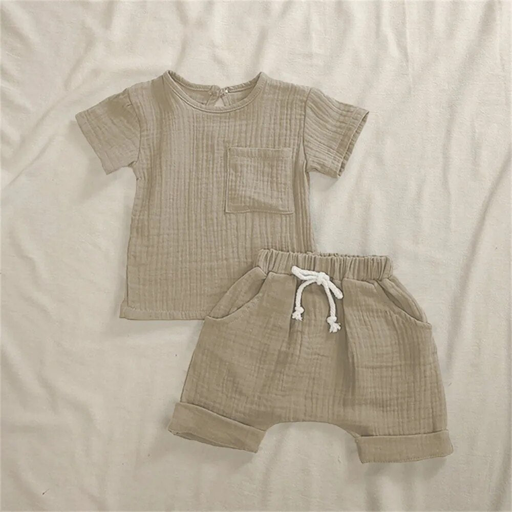 Baby Casual Set in Organic Cotton