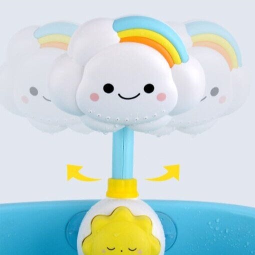 Cloud Bath Toy with Adjustable Neck