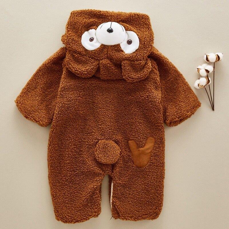 Snuggish Cartoon Baby Winter Romper