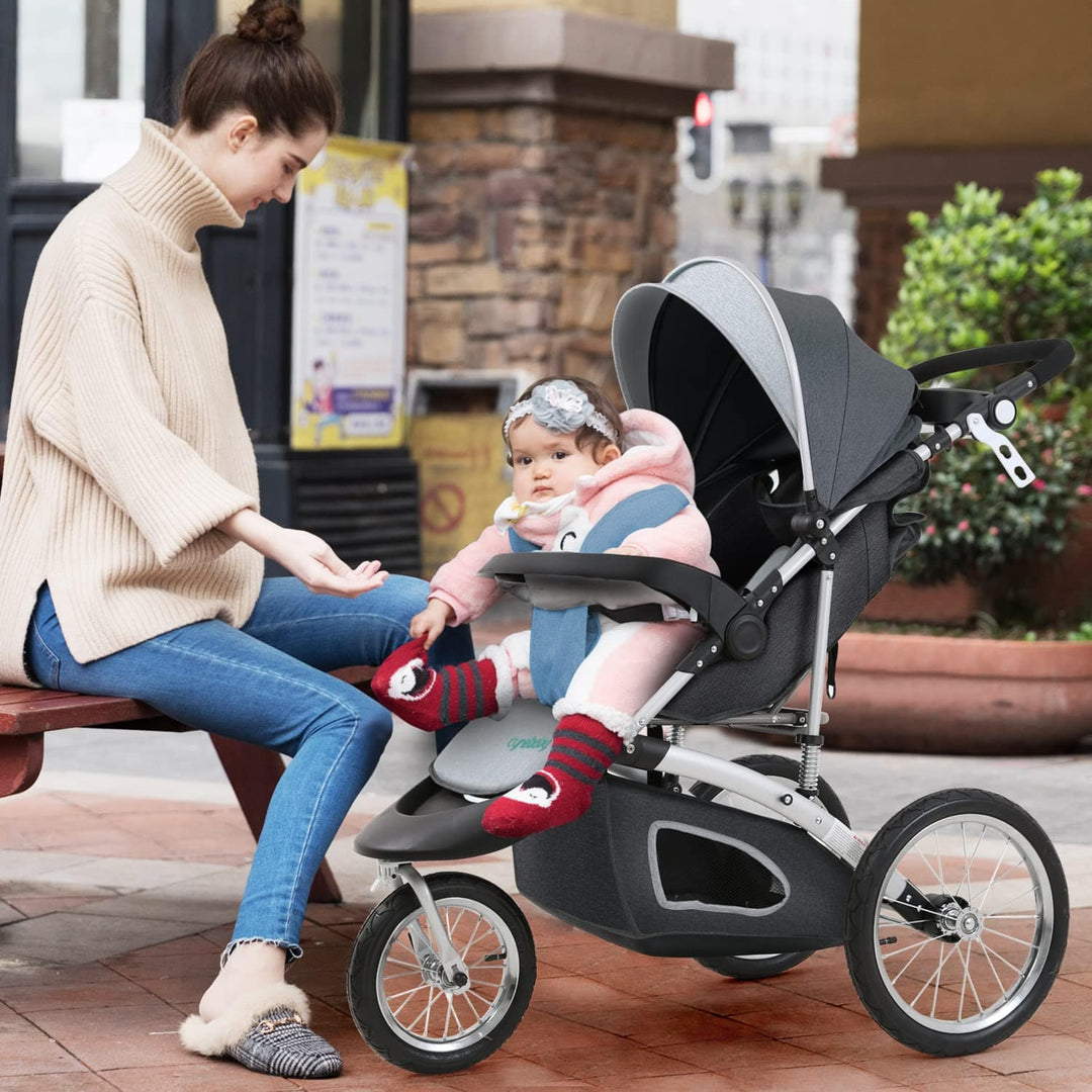 Cynababy™ Fun&Run® Jogging Baby Stroller I Ultra-Light Stroller For Your Travel Journey