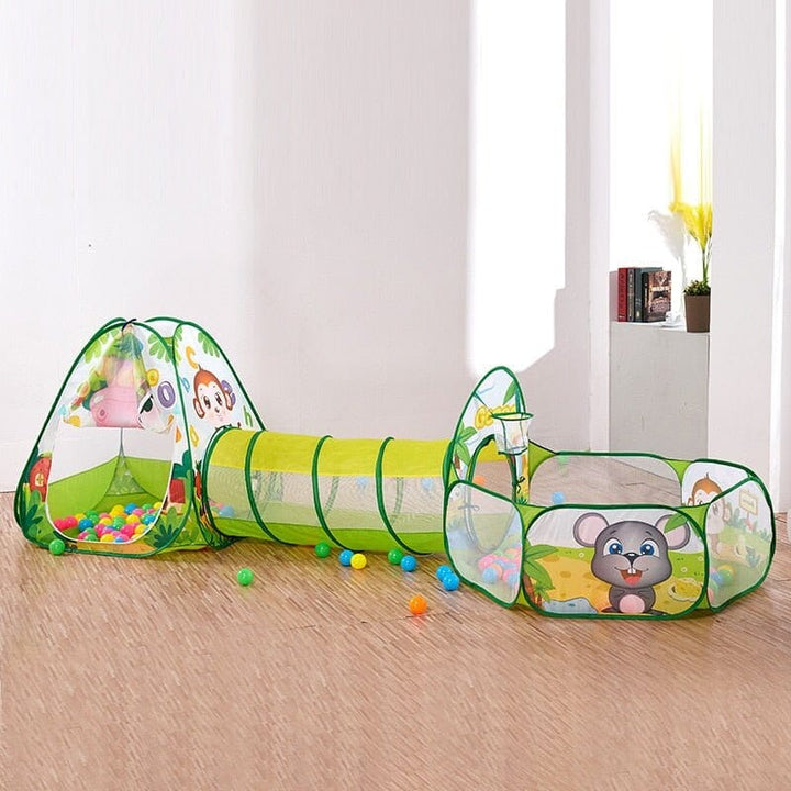 Foldable Children's Tent With 100 Balls