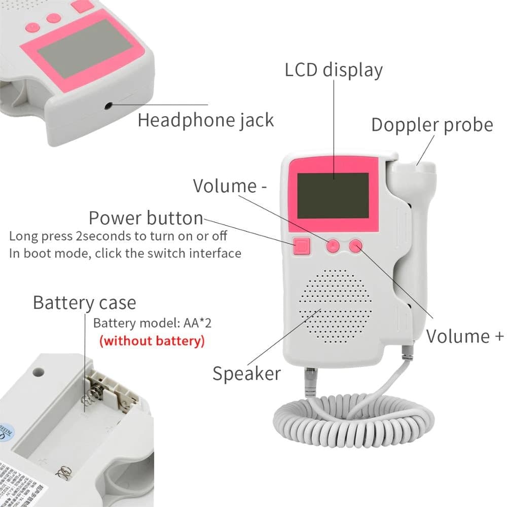 MetroDoc Baby Fetal Doppler