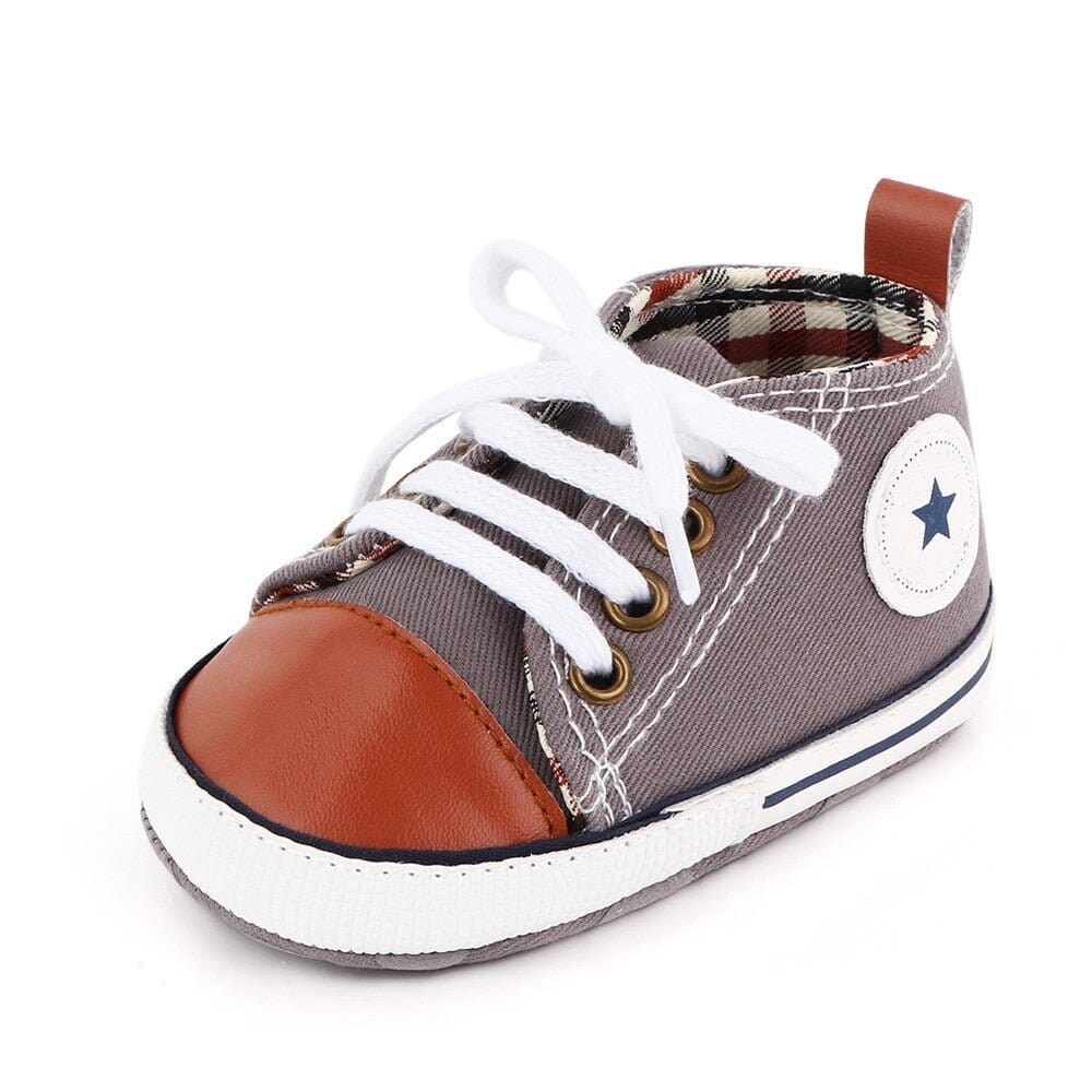 Stylish Newborn Canvas Shoes For Baby Boy